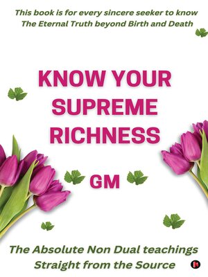 cover image of Know Your Supreme Richness